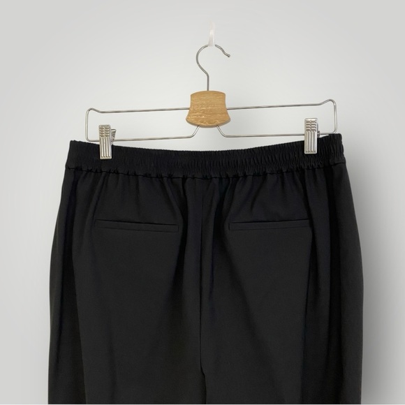 Theory Wool Pull on Trouser Black Sz 8 Black - Picture 13 of 14